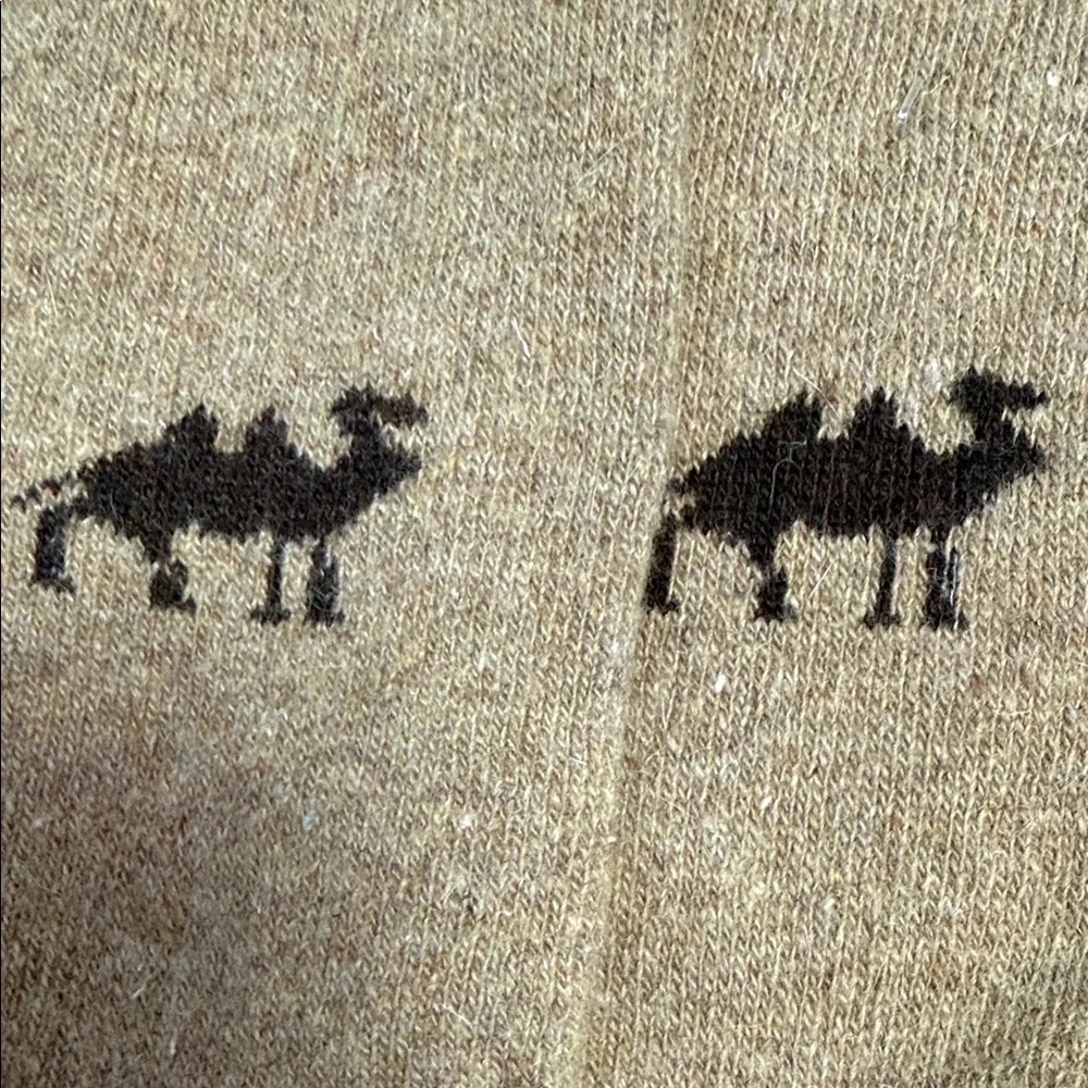 Camel Design Termo Socks New 85% Camel Wool Size M-L